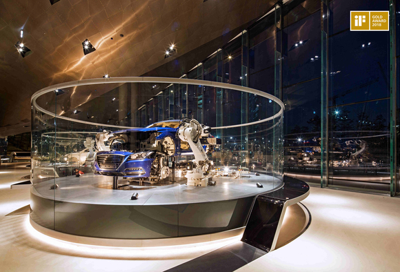 ▲ 현대 모터스튜디오 고양 내 전시체험공간ⓒ현대자동차