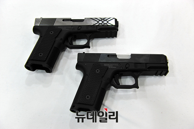 ▲ 5대 게임체인저 워리어 플랫폼 공개 전시회에 공개된 개인 전투체계 ⓒ뉴데일리 오세진