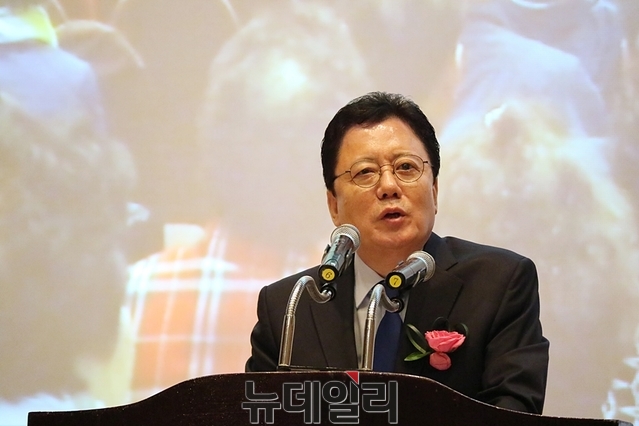 ▲ 남칠우 수성구청장 예비후보가 13일 오후 그랜드호텔에서 출판기념회를 개최했다.ⓒ뉴데일리