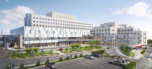▲ 충남대학교병원 증축 및 리모델링공사 조감도.ⓒ충남대병원