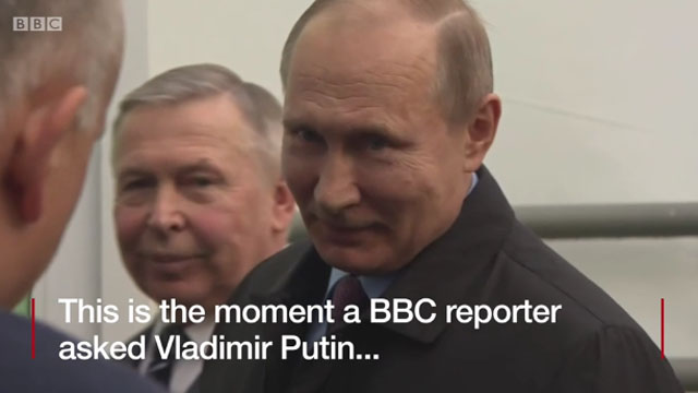 ▲ 英BBC 기자가 