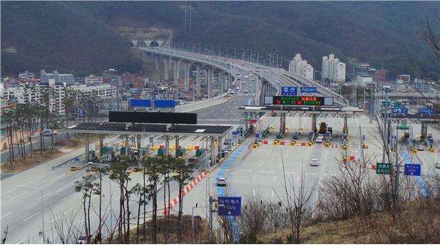 ▲ 앞산터널로 전경사진.ⓒ대구시