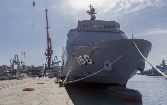 ▲ 다목적지원함 1호선. ⓒ포스코대우