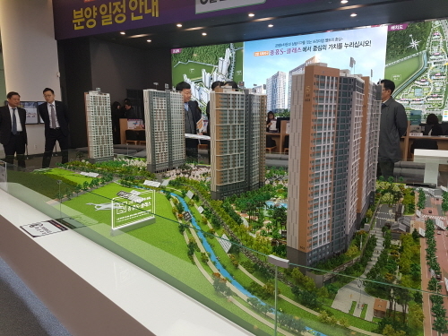 ▲ 중흥S-클래스 모형도. = 이보배 기자