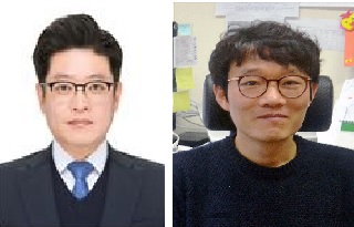 ▲ 충북대 조성진교수(사진 우축), 전남대 박춘구 교수.ⓒ충북대