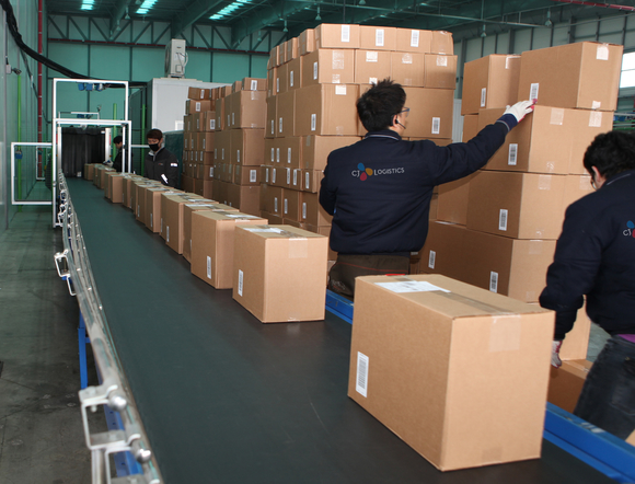 ▲ CJ대한통운 인천공항 특송센터 ⓒ CJ대한통운