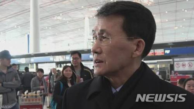 ▲ 최강일 北외무성 북미국장. 그는 핀란드에서 열린 '반민반관 접촉'에서 