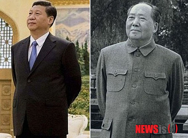 ▲ 시진핑 中국가주석과 마오쩌둥. '중국의 소리'가 생기면 한국 공영매체들은 이를 이겨낼 수 있을까. ⓒ뉴시스. 무단전재 및 재배포 금지.