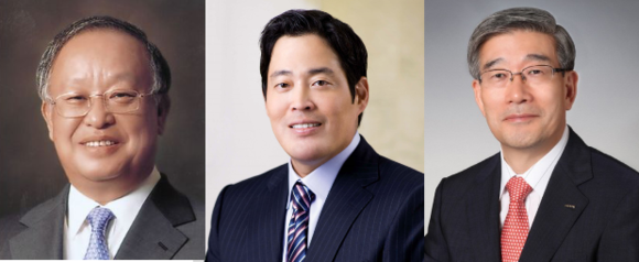 ▲ 손경식 CJ그룹 회장, 정용진 신세계그룹 부회장, 송용덕 롯데그룹 부회장ⓒ각 사 제공