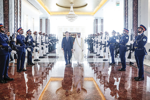▲ 아랍에미리트를 공식방문 중인 문재인 대통령은 26일 UAE 바카라 원전 완공 기념식에 참석한다. ⓒ 청와대