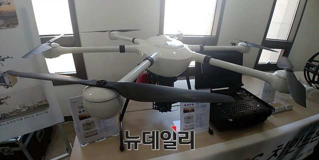 ▲ 분해 조립 및 정비가 간편한 모듈식 멀티콥터 시스템 ⓒ뉴데일리 오세진