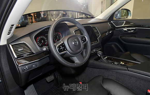 ▲ 볼보 올 뉴 XC90 T6 5인승 모델.ⓒ정상윤 기자