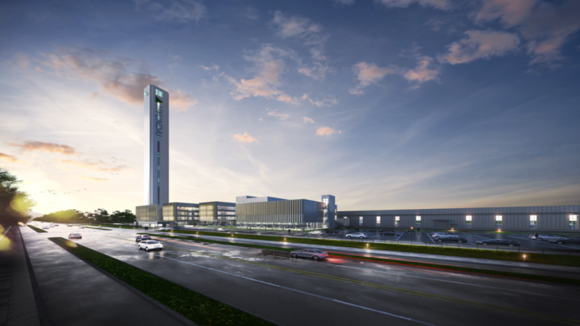 ▲ 현대엘리베이터 상하이 신공장 조감도. ⓒ현대엘리베이터