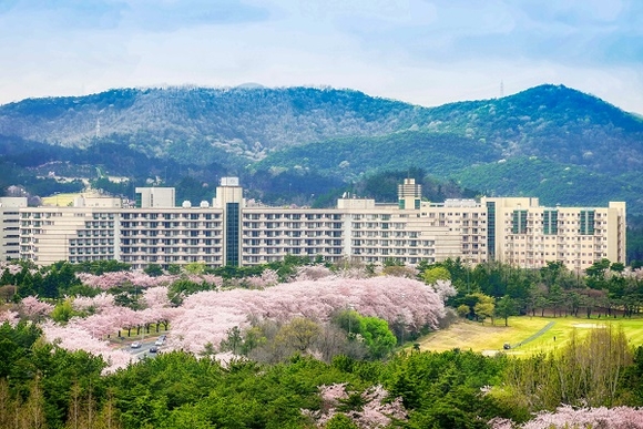 ▲ 한화리조트 경주 봄 전경. ⓒ한화리조트