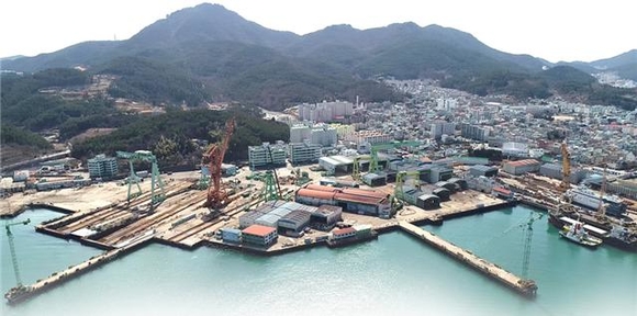 ▲ 통영 신아sb조선소 부지. ⓒLH