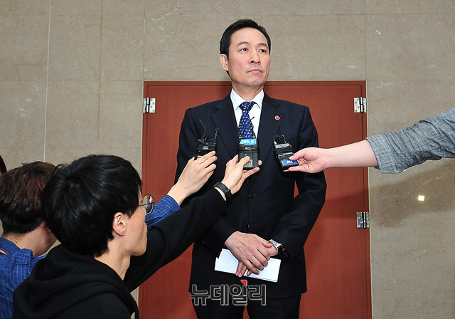 ▲ 더불어민주당 우상호 의원. ⓒ뉴데일리 정상윤 기자