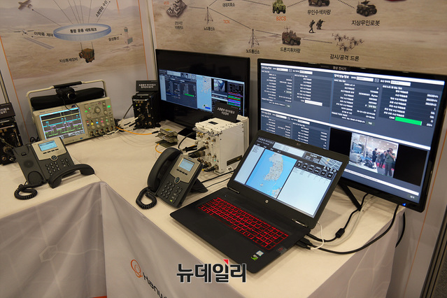 ▲ RoIP 및 데이터 링크를 통한 원격지 관제 솔루션 ⓒ뉴데일리 오세진