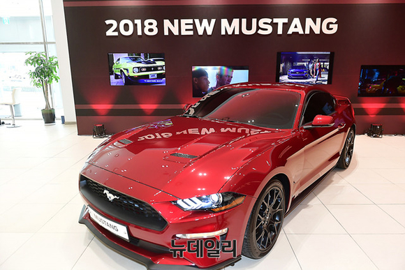 ▲ 포드 2018 뉴 머스탱.ⓒ정상윤 기자