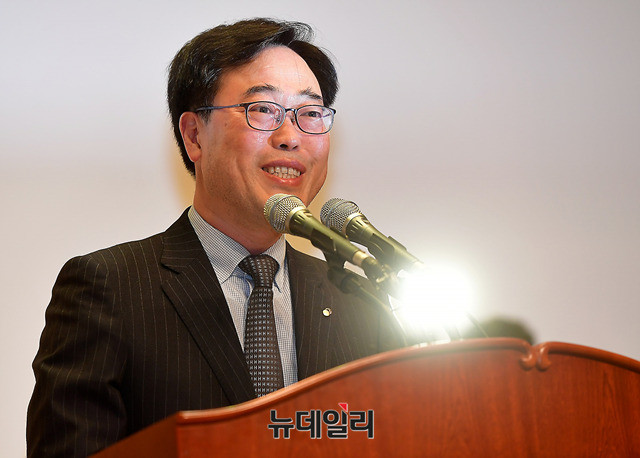 ▲ 김기식 금융감독원장. ⓒ뉴데일리 정상윤 기자