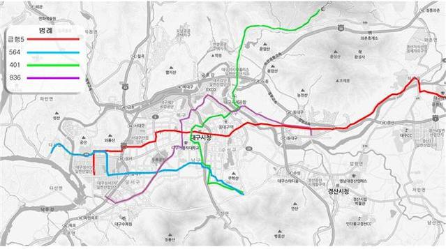 ▲ 추가노선 버스탑재형 불법주차위반단속 시스템.ⓒ대구시