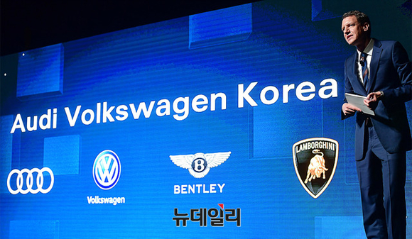 ▲ 마커스 헬만 아우디폭스바겐코리아 총괄사장ⓒ정상윤 기자