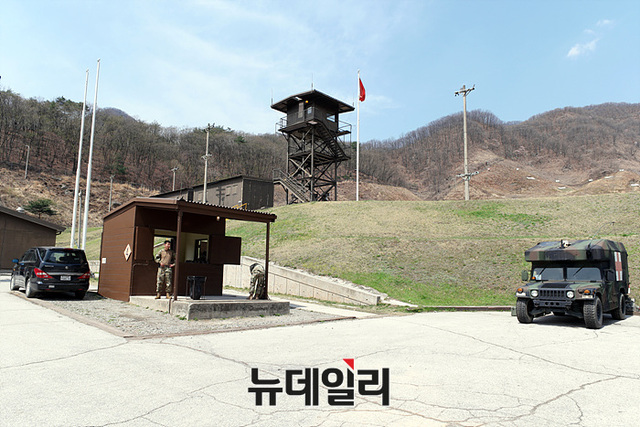 ▲ 캠프 케이시, 아파치 레인져 사격장 ⓒ뉴데일리 오세진