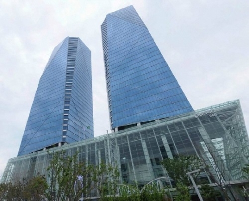 ▲ 인천 연구수 소재 포스코건설 사옥. ⓒ뉴데일리DB