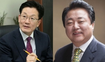 ▲ 정정순 예비후보(좌)와 한범덕 예비후보.ⓒ각 후보 홈페이지 캡처