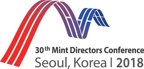 ▲ 한국조폐공사 주최 ‘2018년 서울 MDC’ 엠블럼과 슬로건.ⓒ한국조폐공사