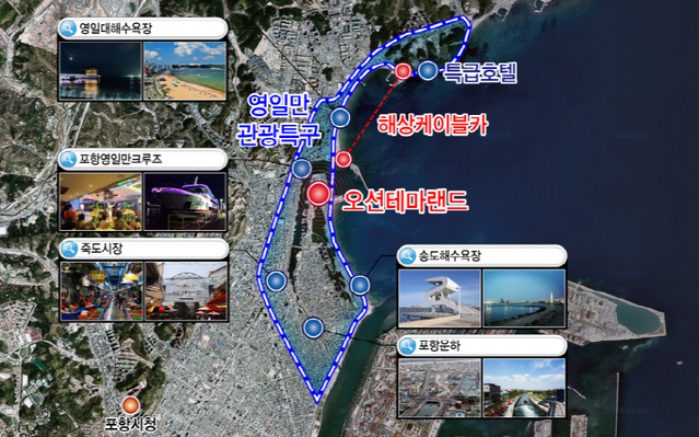 ▲ ‘영일만 관광특구’ 조감도.ⓒ포항시