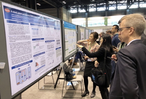 ▲ 한미약품이 미국암학회에서 항암신약 후보물질 3종을 발표했다. ⓒ한미약품
