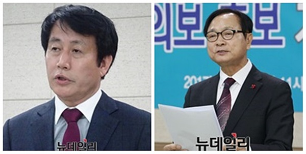 ▲ 황신모 전 청주대 총장(왼쪽), 심의보 전 충청대 교수.ⓒ뉴데일리 충청본부 D/B