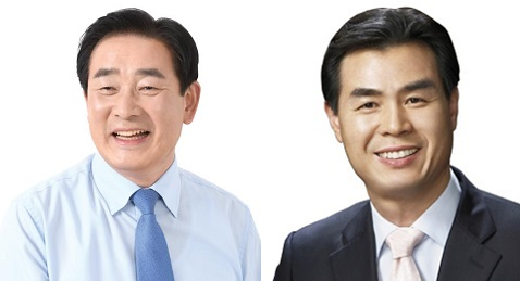 ▲ 송기섭 군수(왼쪽), 김종필 예비후보.ⓒ각 후보자 제공