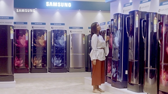 ▲ 인도 지역특화 '디지털 인버터 냉장고' 유튜브 광고 영상 캡쳐 이미지 ⓒ삼성전자