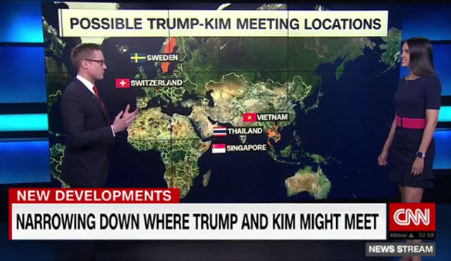 ▲ 美北정상회담 장소를 두고 다양한 추측이 나오고 있다. 이런 가운데 한 해외소식통은 북한 고위급에서 나온 이야기라며 