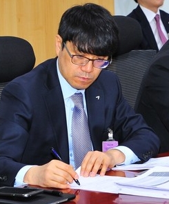 ▲ 아시아나 항공보안팀 김익곤 차장 ⓒ뉴데일리 오세진