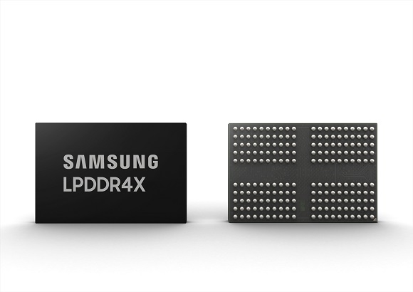 ▲ 차량용'10나노급 16Gb LPDDR4X D램' 제품 이미지ⓒ삼성전자