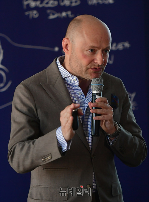 ▲ 조지 컨(Georges Kern) 브라이틀링 신임 CEO ⓒ 뉴데일리 정상윤 기자