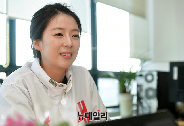 ▲ 자유한국당 송파을 배현진 예비후보. ⓒ뉴데일리 정상윤 기자