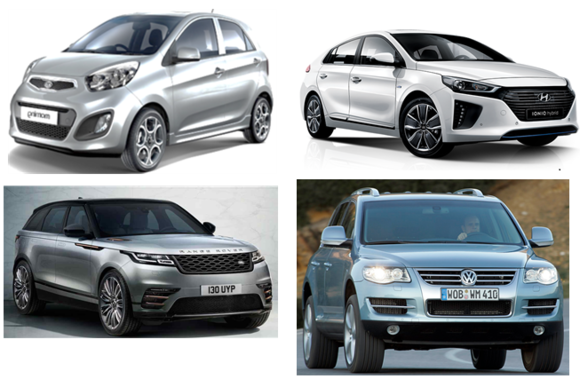 ▲ 국토교통부는 현대·기아·랜드로버·폭스바겐 등에서 제작해 국내에 판매된 자동차 총 10개 차종 23만1013대에서 제작결함이 발견돼 자발적으로 시정조치(리콜)를 실시한다고 26일 밝혔다.ⓒ국토교통부