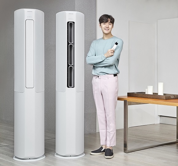 ▲ 무풍에어컨 슬림 모델 사진.ⓒ삼성전자