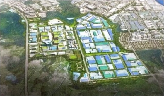 ▲ 충주메가폴리스 산업단지 조감도.ⓒ충주시