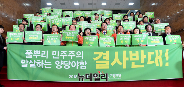 ▲ 민주평화당(자료사진). ⓒ뉴데일리 이종현 기자