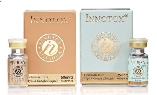 ▲ 세계 최초 액상형 보툴리눔 톡신 '이노톡스' ⓒ메디톡스