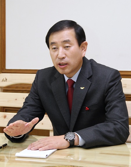 ▲ 조길형 예비후보.ⓒ충주시