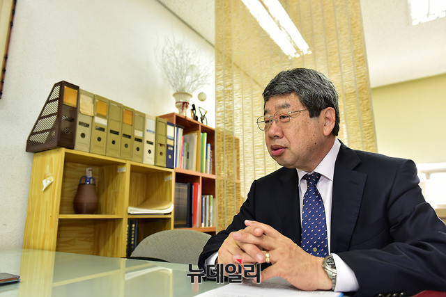 ▲ 조동근 명지대 교수. ⓒ뉴데일리 정상윤 기자