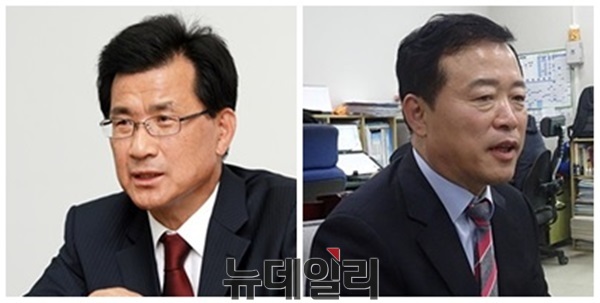 ▲ 더불어민주당 이시종 충북지사, 자유한국당 박경국 후보.ⓒ뉴데일리 충청본부 D/B