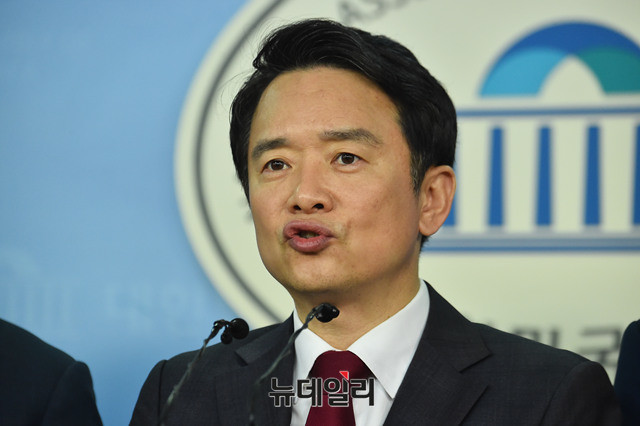 ▲ 자유한국당 남경필 경기도지사 후보. ⓒ뉴데일리 이종현 기자