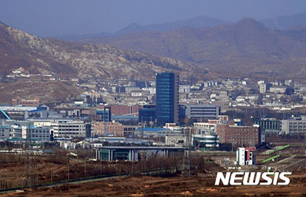 ▲ 경기 파주시 도라산전망대에서 바라본 개성공단. ⓒ뉴시스. 무단전재 및 재배포 금지.