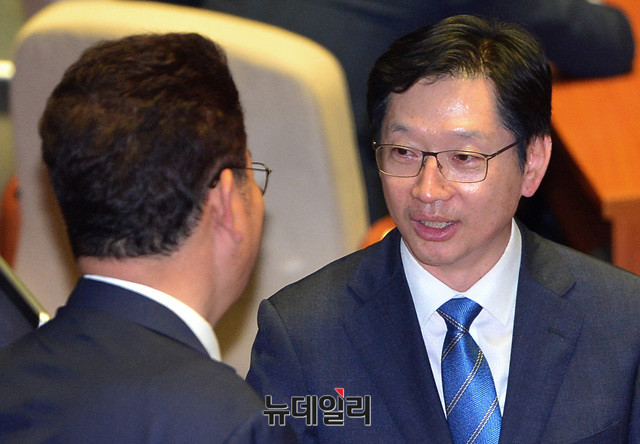 ▲ 경남도지사 후보인 더불어민주당 김경수 전 의원. ⓒ뉴데일리 공준표 기자